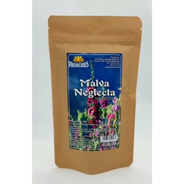 Malva Neglecta Tee 50 g PROHERBIS - Biogo.de Hlavní obrázek produktu