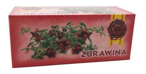 Cranberry tea 20x25g ASZ resistance