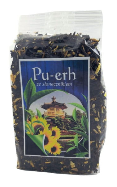 Pu-erh tea sunflower blossoms 100g ASZ