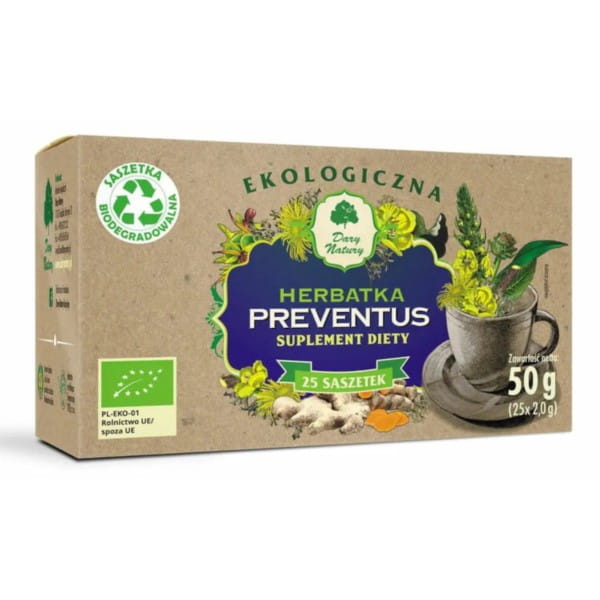 Preventus Tee 25 Beutel à 2 g ÖKO GESCHENKE DER NATUR - Biogo.de