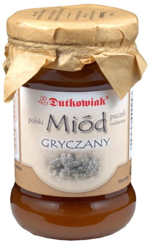 Le miel de sarrasin 400g renforce l'immunité de DUTKOWIAK