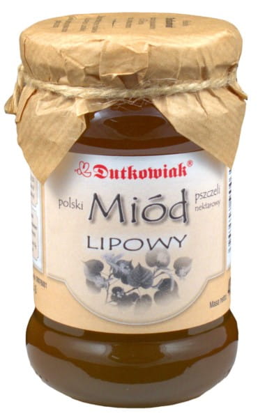 Le miel de tilleul 400g renforce l'immunité de DUTKOWIAK