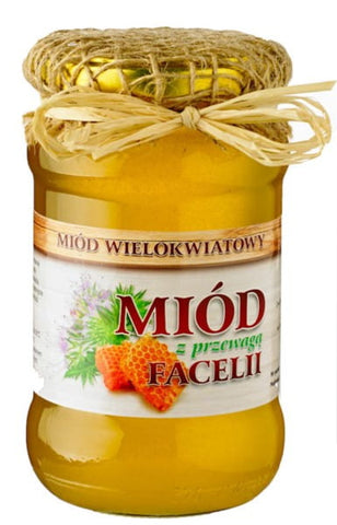 Multi-flower honey with predominantly Phacelia 500g BARTPOL