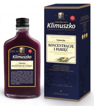 Tinktur zur Unterstützung des Gedächtnisses 200 ml KLIMUSZKO - Biogo.de