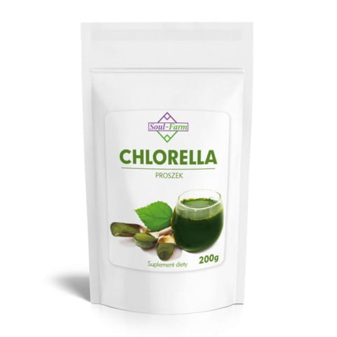 Chlorella-Pulver 200 g reinigende SOUL FARM