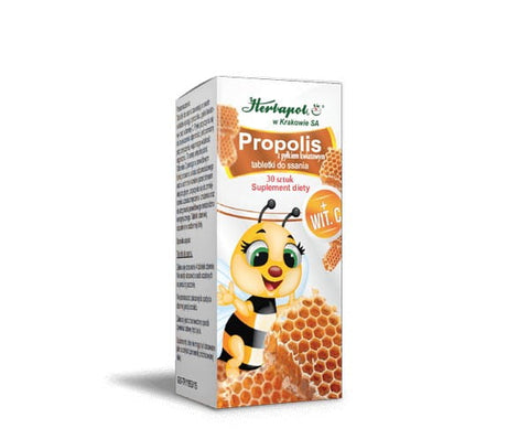 Propolis au pollen 30 comprimés HERBAPOL