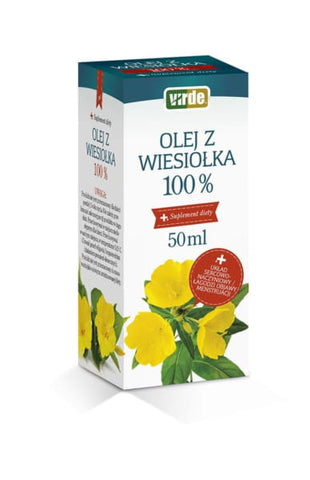 Evening primrose oil 50 ml, supplement to the VIRDE diet
