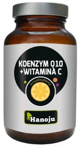 Koenzým Q10 + vitamín C 90 kapsúl. HANOJU