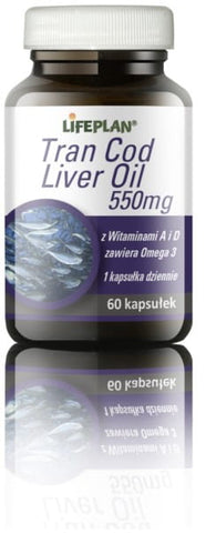 Herb - Piast Tran Cod Liver Oil 60 Capsules OMEGA 3