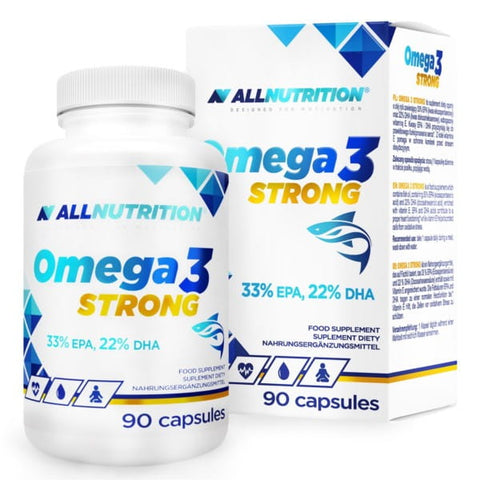 OMEGA 3 strong 90 capsules showy ALLNUTRITION