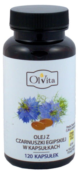 Schwarzkümmelöl in Kapseln, 120 Kapseln OLVITA - Biogo.de