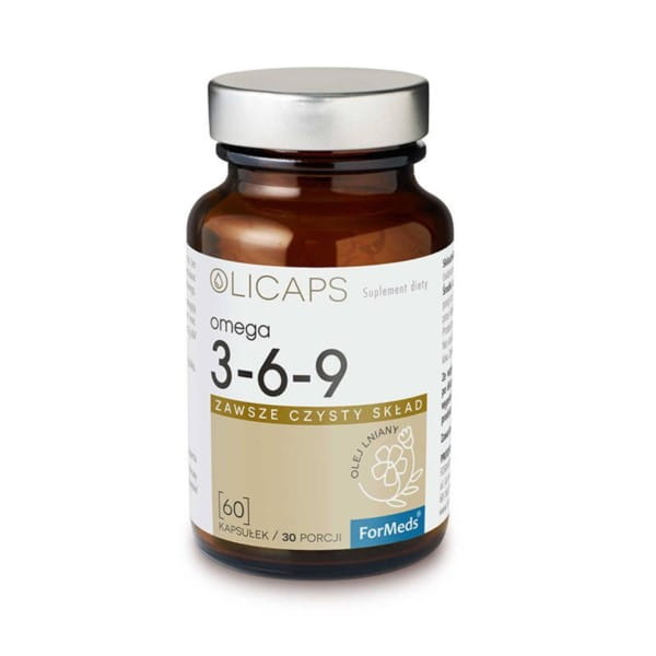 Olicaps OMEGA 3 - 6 - 9 60 capsules FORMEDS resistance