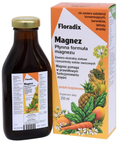 Herbs - Magnesium Nabe 250 ml FLORADIX liquid