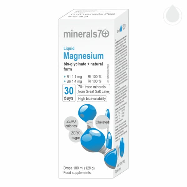 Magnesium flüssig 100 ml Magnesium MINERALIEN7+ - Biogo.de