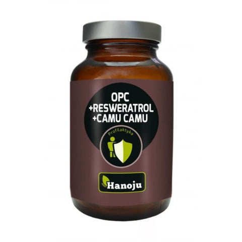 Entscheiden Sie sich für Resveratrol Camu Camu 60 Kapseln HANOJU