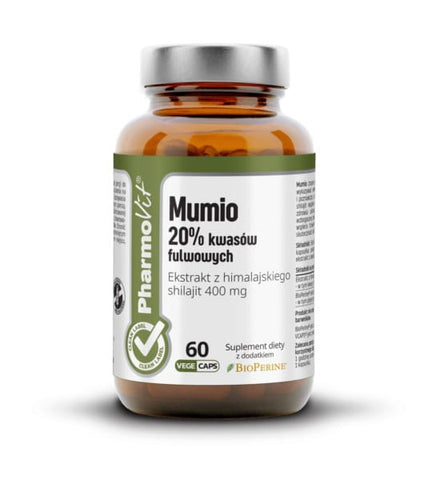 Mumio 20% Fulvic Acid Clean Label - PHARMOVIT