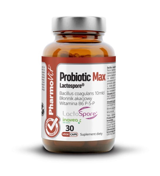 Probiotické max Lactospore 30 kapsúl - PHARMOVIT