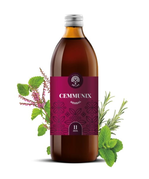 Cemmunix herba 500 ml with vitamin C DR LAS