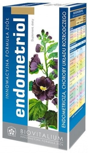 Endometriol BIOVITALIUM Kapseln zur Unterstützung des Fortpflanzungssystems, 60 BioVitalium-Kapseln, natürliche Nahrungsergänzung