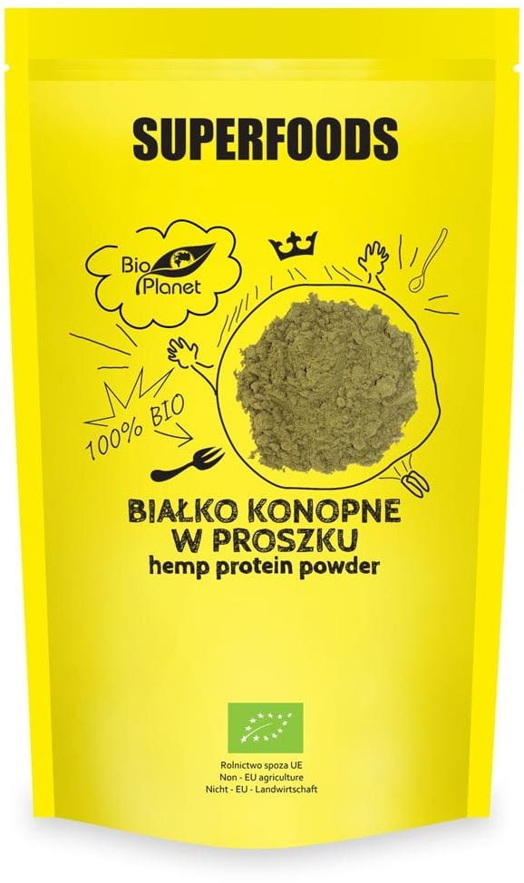 Hanfproteinpulver BIO 150 g - BIO PLANET Hover Image