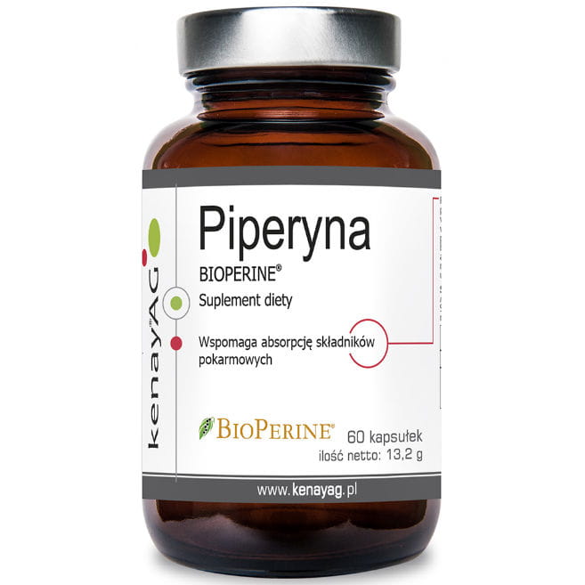 Piperine bioperine 60 Kapseln KENAY