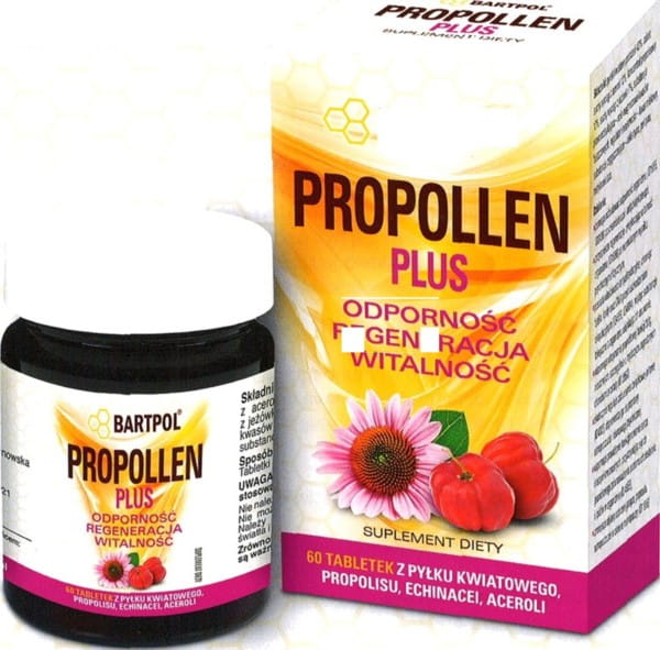 Propollen plus 60 Tab Resistenz, Regeneration BARTPOL - Biogo.de Hauptbild