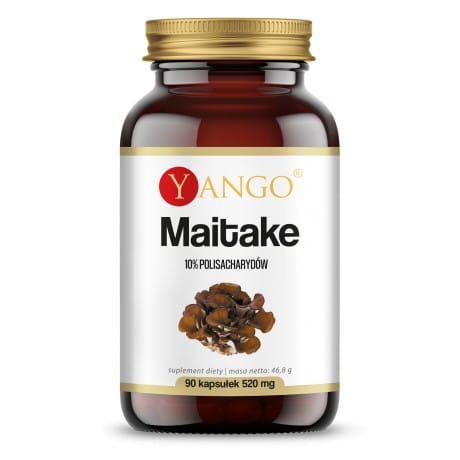 Maitake 90 kapsúl Znižuje krvný tlak a cukor YANGO