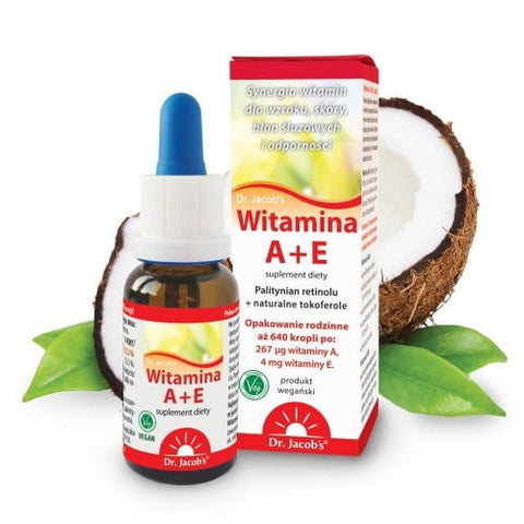 Vitamin A + E 20 ml 640 Tropfen DR. JAKOBS