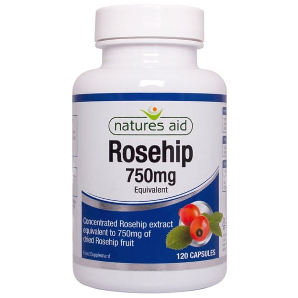 Hagebutte 750 MG 120 Wildrosenkappe NATURES AID - Biogo.de