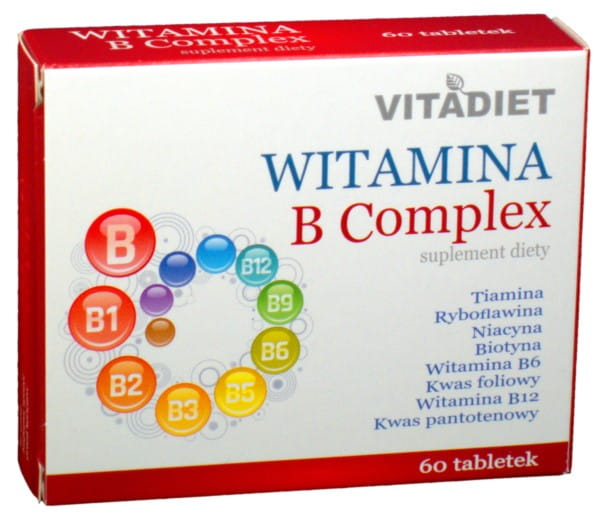 Vitamín B KOMPLEX 60 tabliet VITADIET