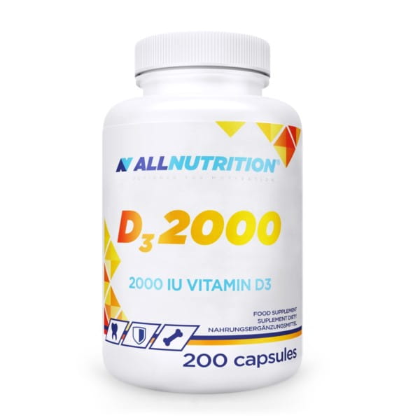 Vitamine D3 2000 200 K ALLNUTRITION résistance
