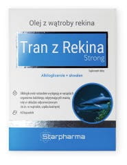 Starkes Haiöl in Kapseln von Starpharma, 60 Stück, für Haarpflege und Haargesundheit, sichtbare Kapseln in der Verpackung