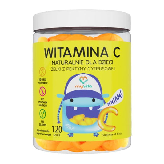 Naturgummis Vitamin C 120 Stk. MYVITA - Biogo.de