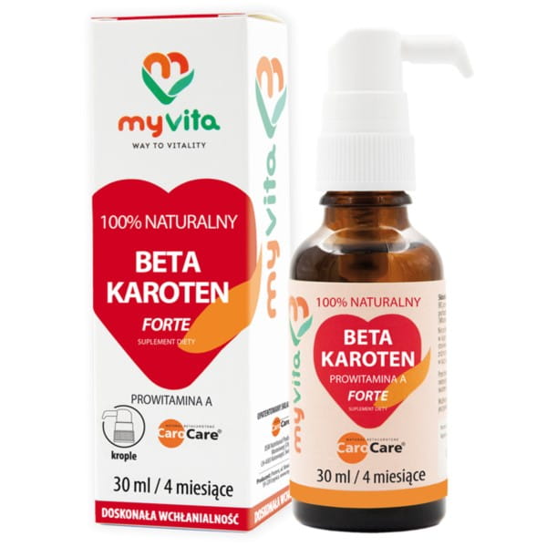 Beta Carotene FORTE 30 ml Provitamin A MYVITA