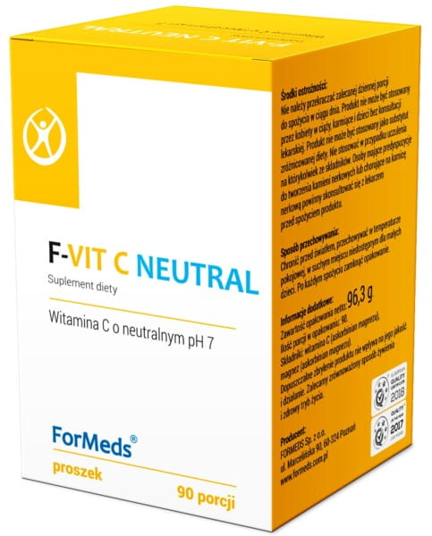 - Vitamina C polvo neutro 963 g resistencia FORMEDS