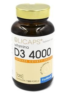 Olicaps Vitamin D3 4000 120 Capsules Vitamin FORMEDS