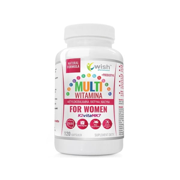 MultiWitamina Complex for women 120 capsules WISH