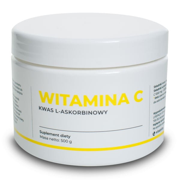 Vitamin C 100% L - ascoric acid. 500g VISANTO