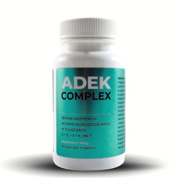 ADEK-Komplex 60 Kapseln stärkt Knochen und Gelenke VISANTO