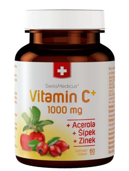 Vitamin C 1000 MG Acerola-Zink-Rose SWISSMEDICUS - Biogo.de