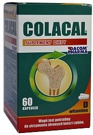 Colacal collagen with calcium 60 capsules GORVITA bones