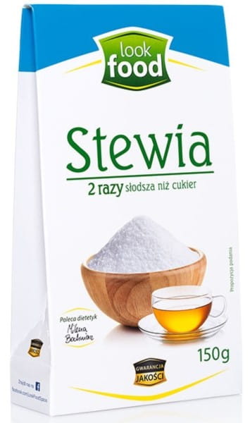 Look Food Stewia 2 x süßer als Zucker 150g