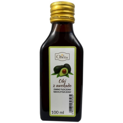 Avocado oil, cold-pressed 100 ml OLVITA