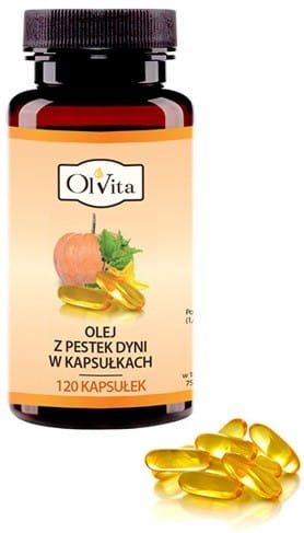 Kürbiskernöl 120 Kapseln OLVITA - Biogo.de Hover Image