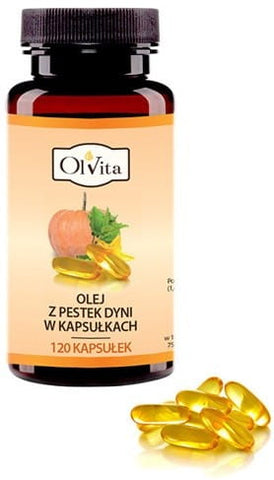 Tekvicový olej 120 kapsúl OLVITA