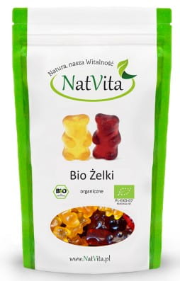 BIO Gummibärchen ohne Gelatine 170g NATVITA