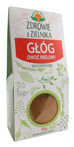 Plody hlohu mleté 50g NATURA VITAJTE