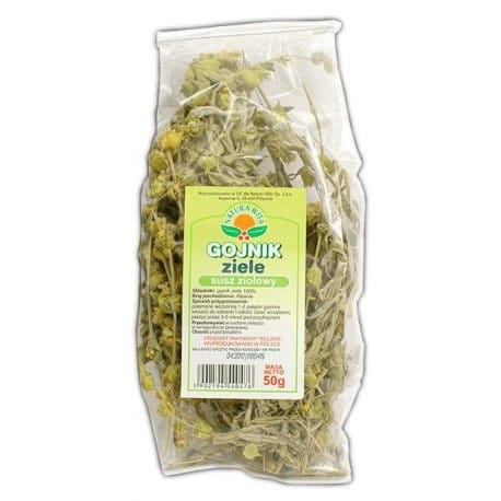 Frisches Gojnik-Kraut ECO von NATURA WITA in 50g Verpackung, naturbelassen und biologisch angebaut.