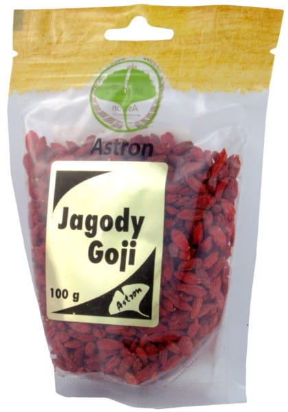 Goji berries 100g a source of ASTRON antioxidants