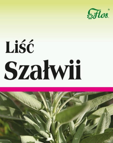 List šalvie 50g tonizuje a upokojuje FLOS